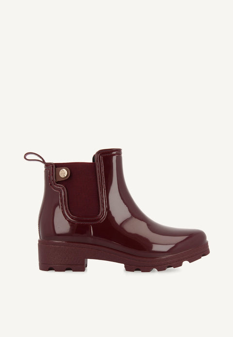 BOTAS DE AGUA BURDEOS PARA MUJER 40840