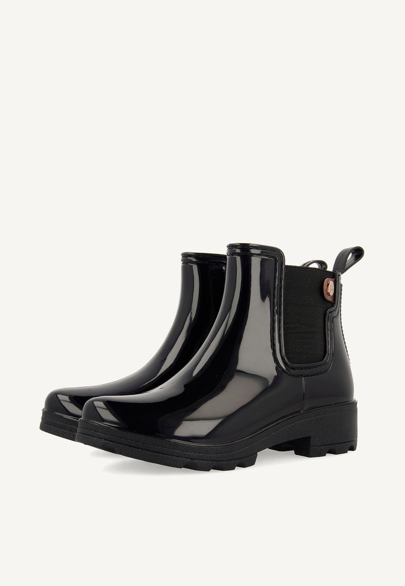Botas de agua negras para mujer  40840