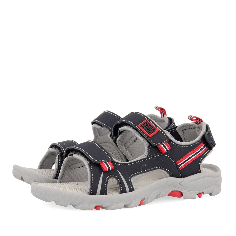 Chanclas deportivas azul marino para niño AACHEN P3