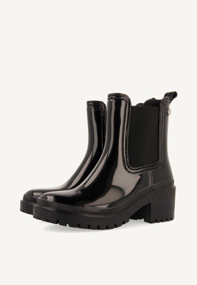Black wellies in chelsea style for woman TRYSIL