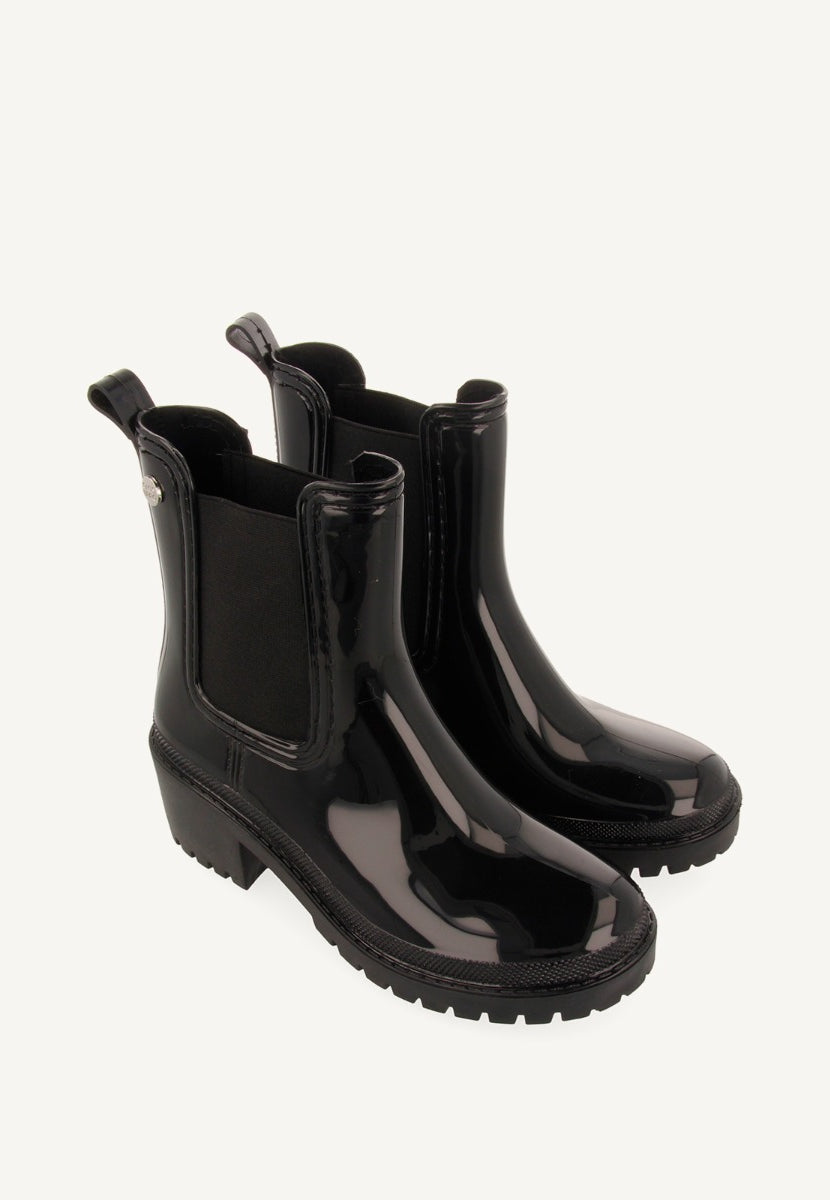 Black wellies in chelsea style for woman TRYSIL