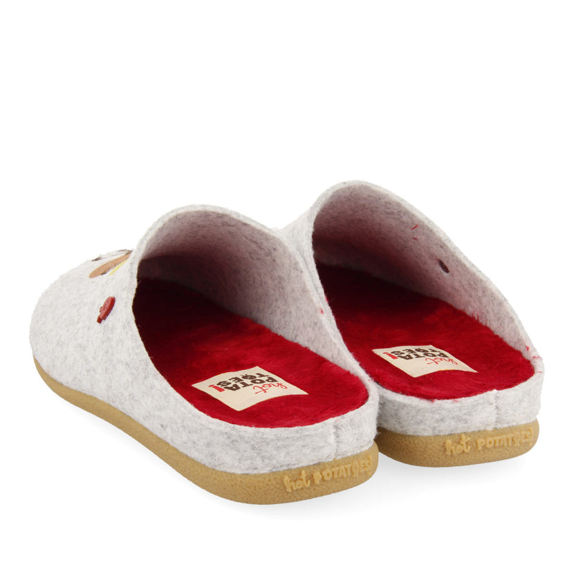 ZAPATILLAS DE ESTAR POR CASA DE LA COLECCIÓN HOT POTATOES KLOCH