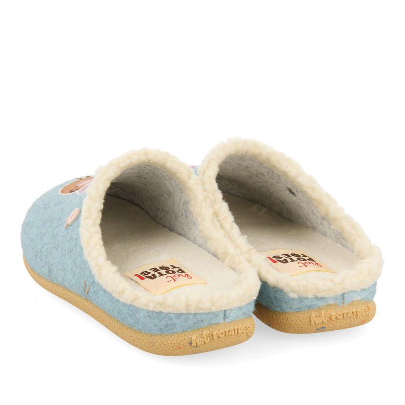 ZAPATILLAS INFANTILES DE ESTAR POR CASA DE LA COLECCIÓN HOT POTATOES NUSDORF