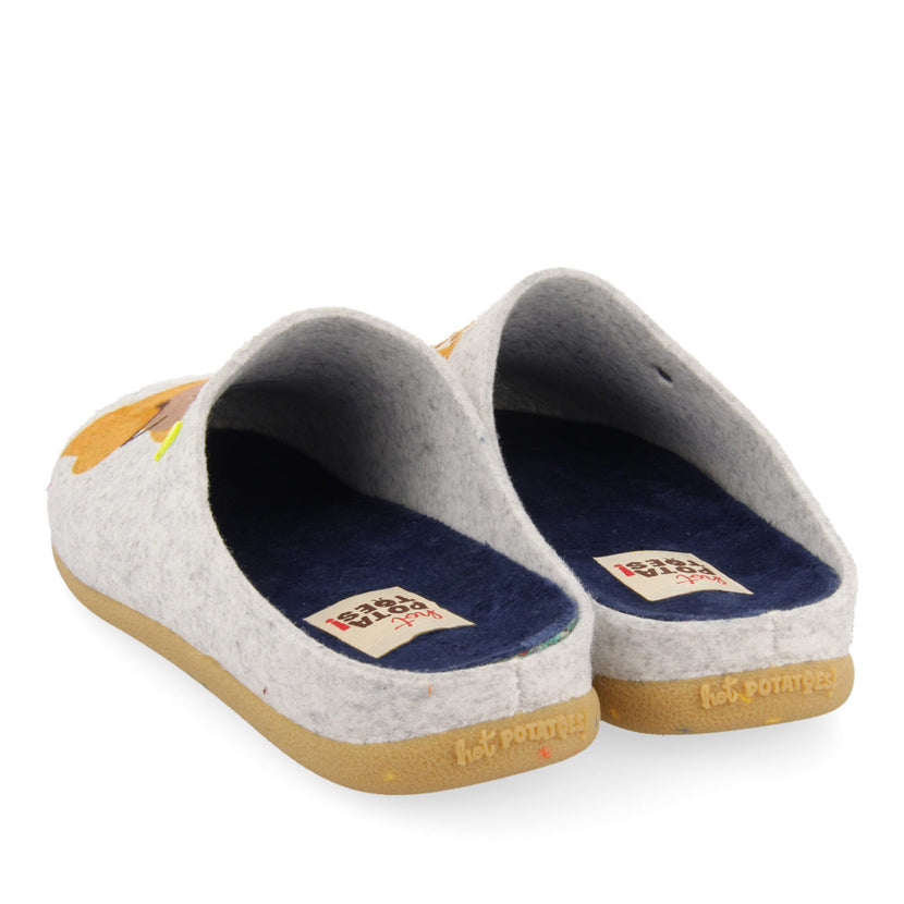 ZAPATILLAS DE ESTAR POR CASA DE LA COLECCIÓN HOT POTATOES GRAMAIS
