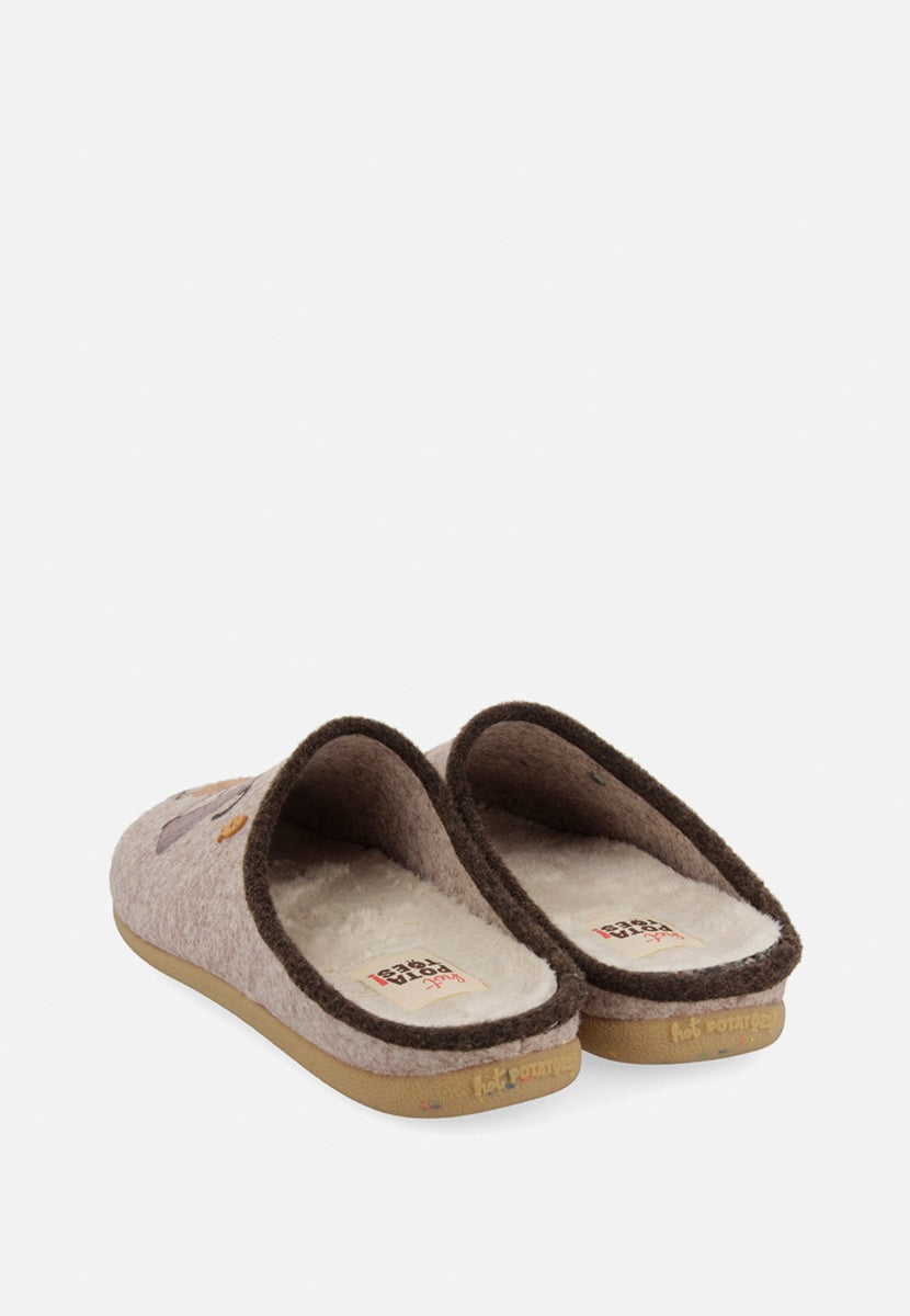 ZAPATILLAS DE ESTAR POR CASA DE LA COLECCIÓN HOT POTATOES JEBANCH