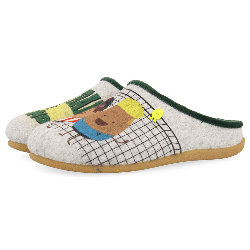 ZAPATILLAS INFANTILES DE ESTAR POR CASA DE LA COLECCIÓN HOT POTATOES DALARNA