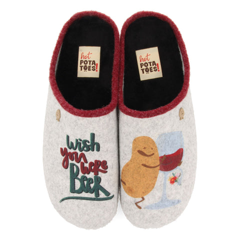 ZAPATILLAS DE ESTAR POR CASA HOT POTATOES KILTEEL