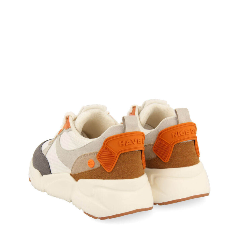 Sneakers off-white con suela alta para niño resende