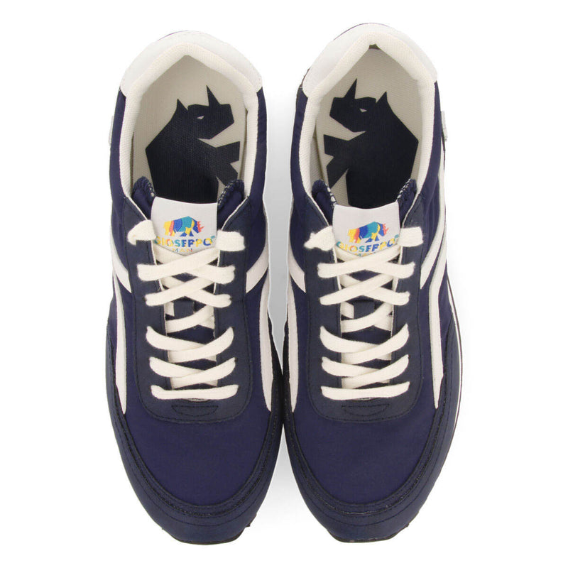 Sneakers retro azul marino para hombre anould