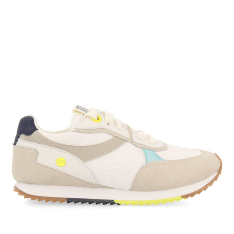 SNEAKERS BLANCAS DE ASPECTO RETRO PARA NIÑO GANTHIER