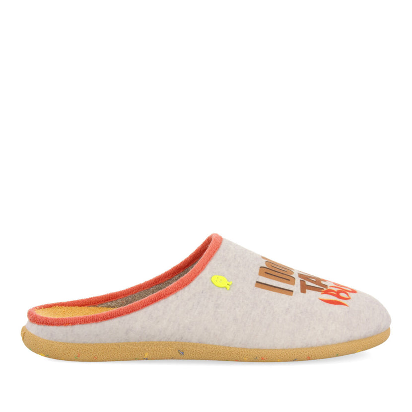 Zapatillas de estar por casa gris makati