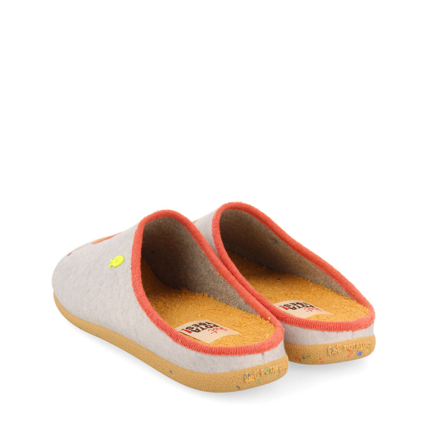 Zapatillas de estar por casa gris makati