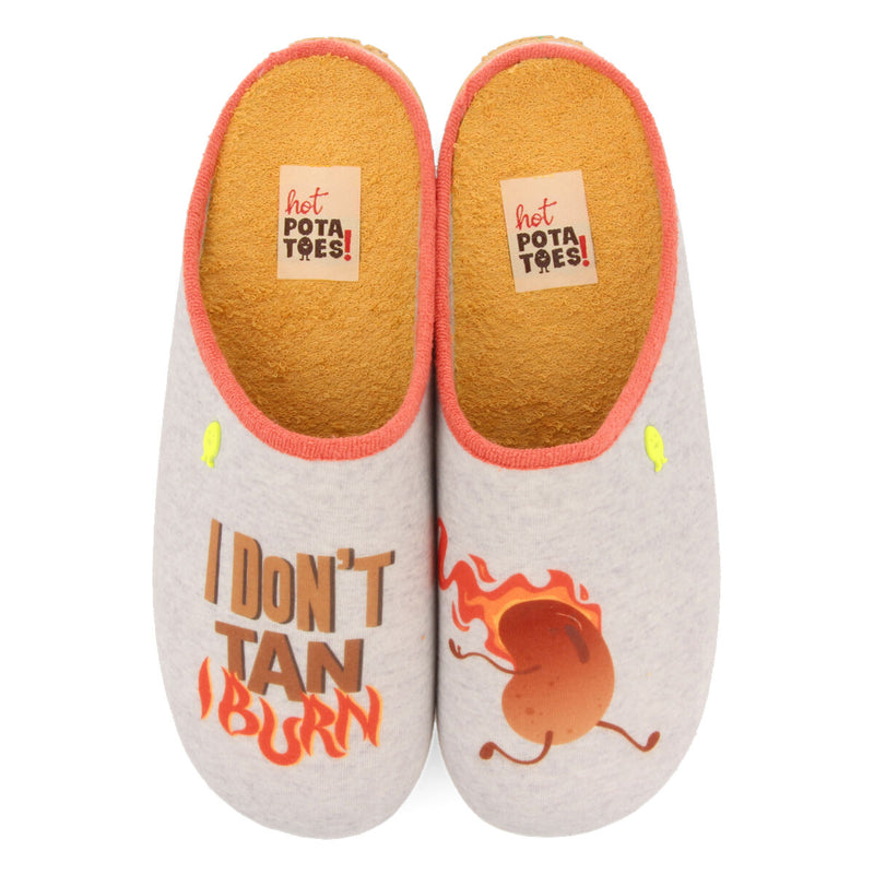 Zapatillas de estar por casa gris makati