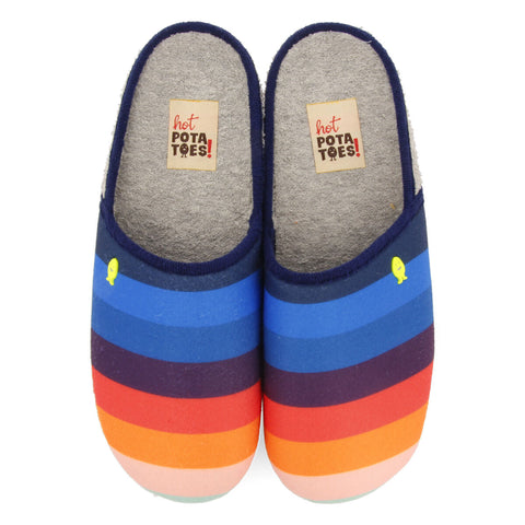 ZAPATILLAS DE ESTAR POR CASA MULTICOLOR CAETITE