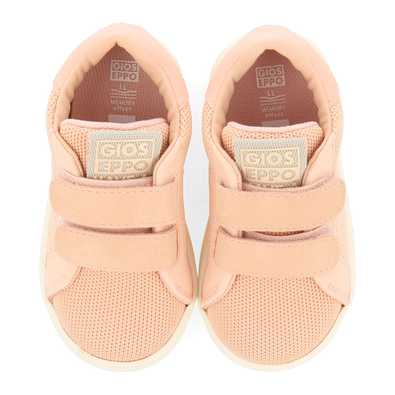 Sneakers cor coral para bebé  pindai