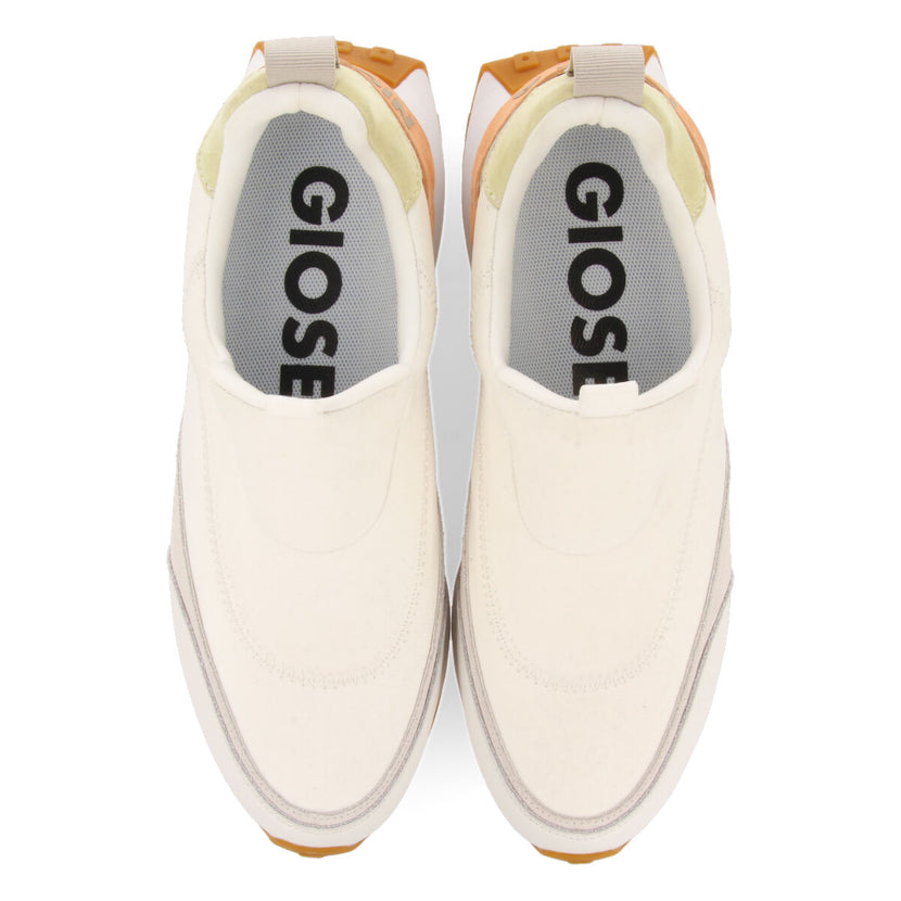 Sneakers blancas estilo slip-on para mujer marusi