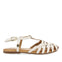 SANDALIAS DE PIEL TIPO CANGREJERAS EN COLOR BLANCO PARA NIÑA SURABAYA