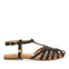 SANDALIAS DE PIEL TIPO CANGREJERAS EN COLOR NEGRO PARA NIÑA SURABAYA