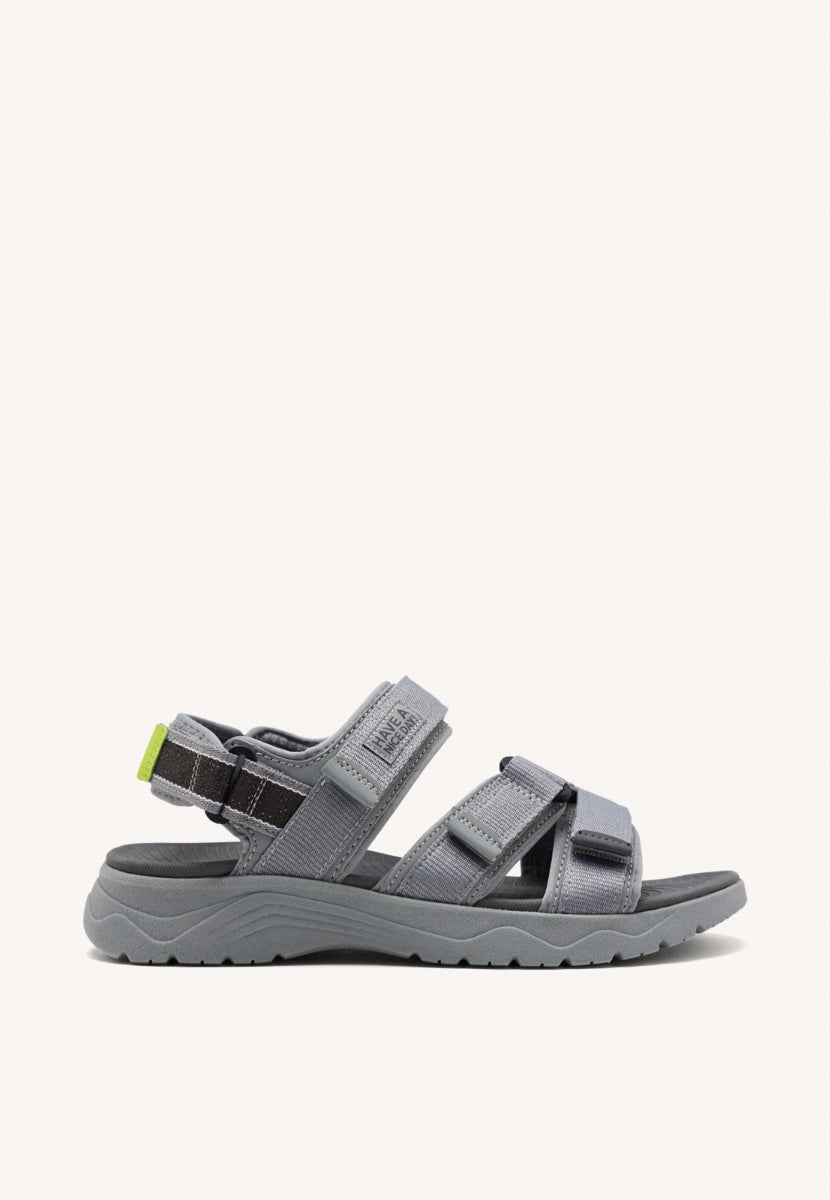 SANDALIAS COLOR GRIS PARA HOMBRE FLACOURT