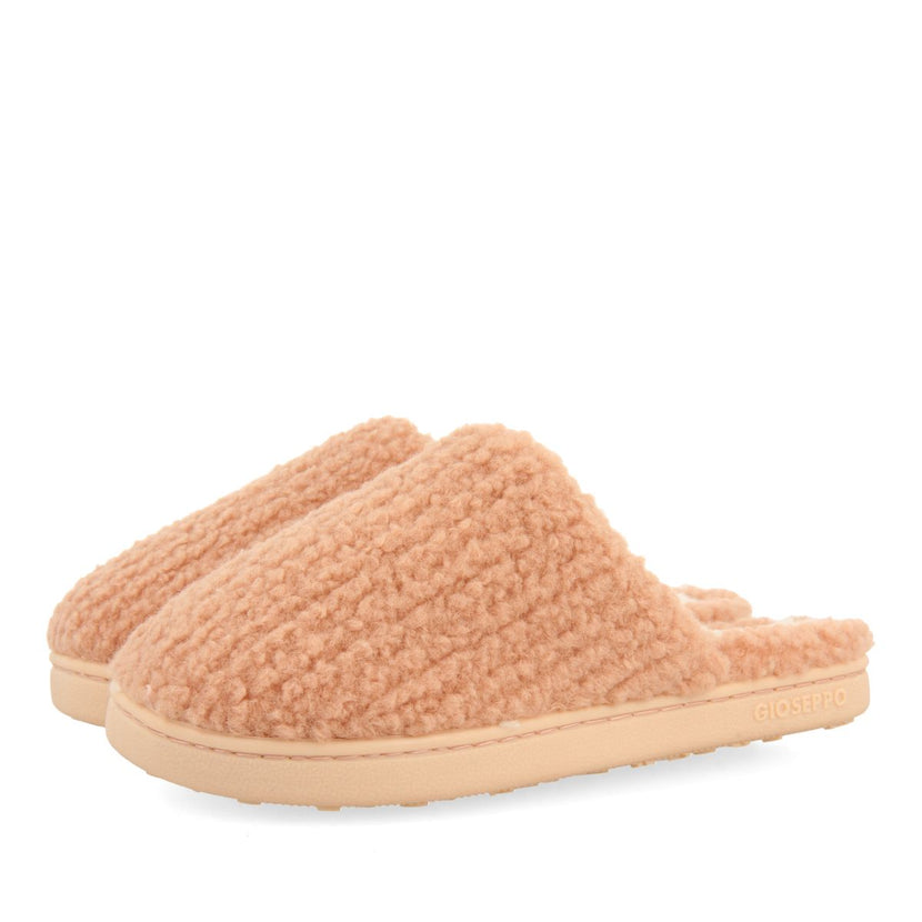 Zapatillas de estar por casa destalonadas rosas para niña y niño senja