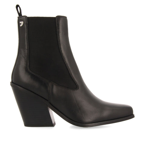 HAIMING WOMEN'S COWBOY BOOTS WITH SIDE ELASTICS AND SQUARE TOES
