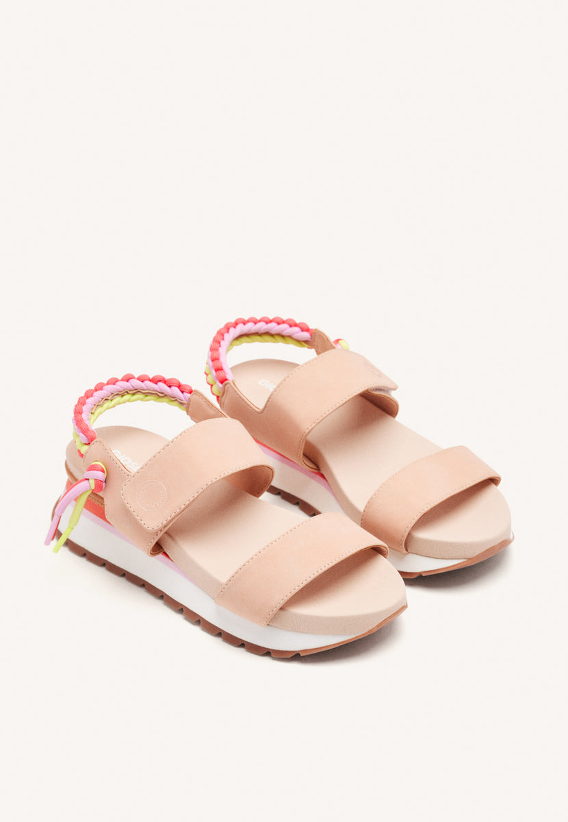 SANDALIAS DEPORTIVAS MULTICOLOR CON DETALLE TRASERO PARA MUJER AUSTELL