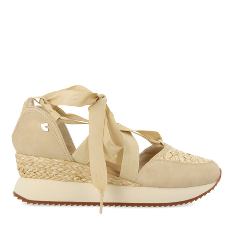 SNEAKERS ABIERTOS OFF-WHITE CON CUÑA PARA MUJER SULIAC