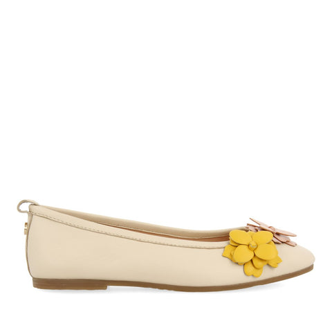BALLERINE MULTICOLORI CON DECORAZIONE FLOREALE PER BAMBINA E BAMBINO PHARR