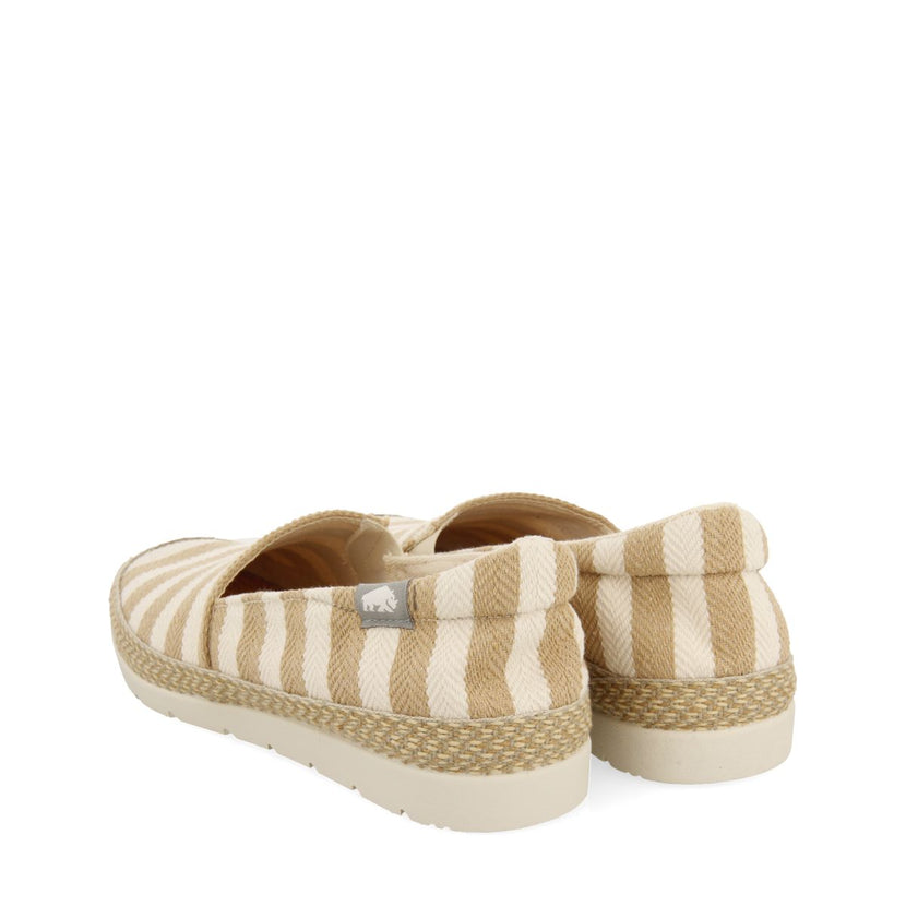 ESPADRILLES COLOR BEIGE ESTILO CAMPING CON ALGODÓN RECICLADO PARA HOMBRE STROUD