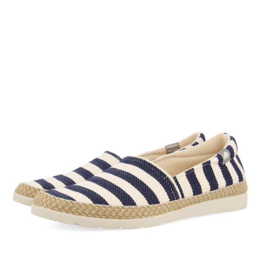 ESPADRILLES COLOR AZUL MARINO ESTILO CAMPING CON ALGODÓN RECICLADO PARA HOMBRE STROUD
