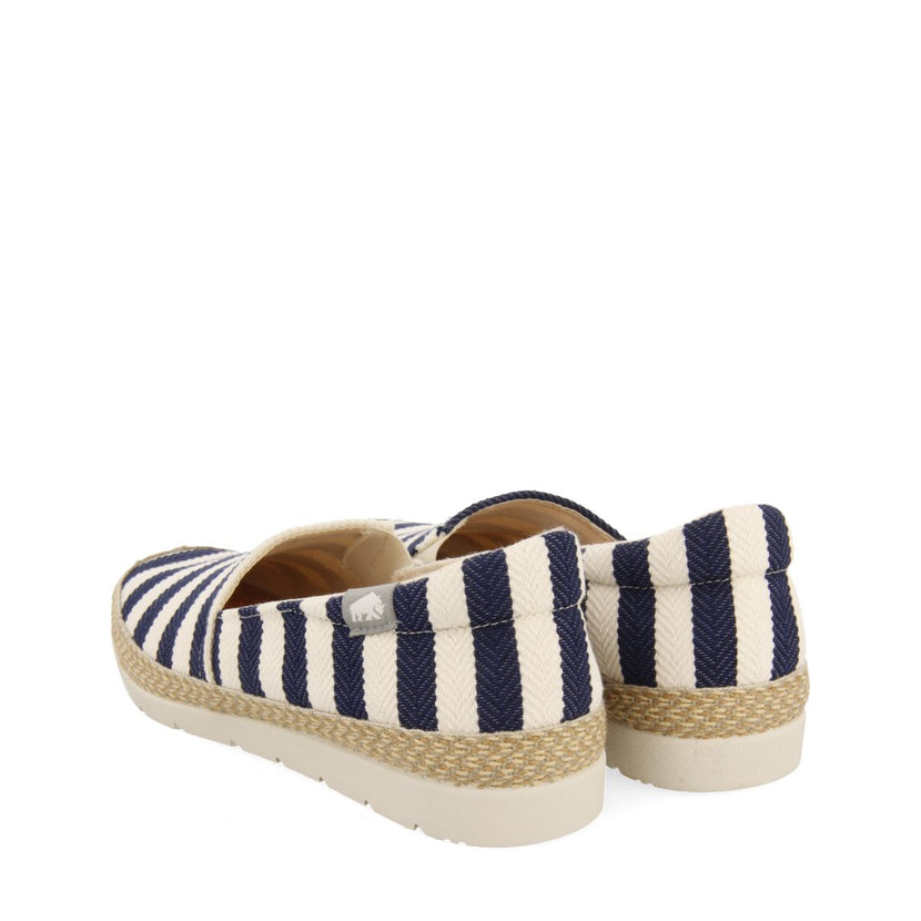 ESPADRILLES COLOR AZUL MARINO ESTILO CAMPING CON ALGODÓN RECICLADO PARA HOMBRE STROUD