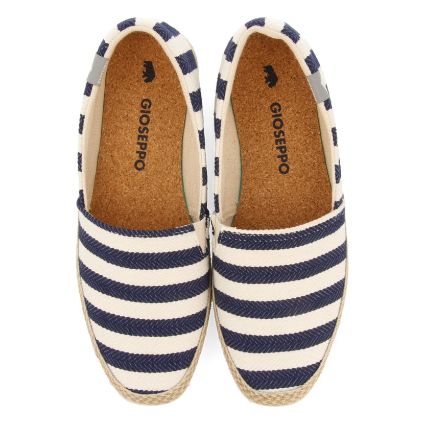 ESPADRILLES COLOR AZUL MARINO ESTILO CAMPING CON ALGODÓN RECICLADO PARA HOMBRE STROUD