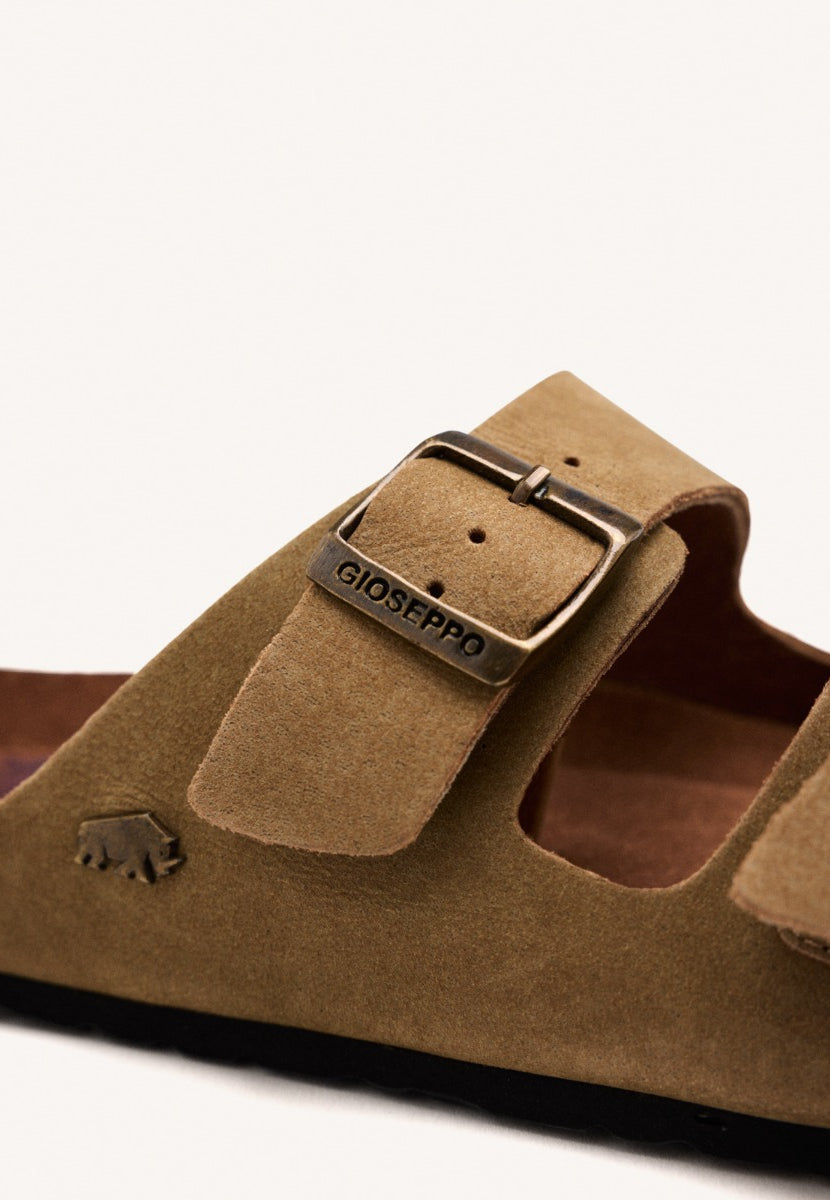 SANDALES EN CUIR DE COULEUR AVEC SEMELLE BIO POUR HOMME VIZZINI