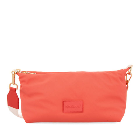 BOLSO BANDOLERA CORAL CON ASA EN CONTRASTE ALSEA