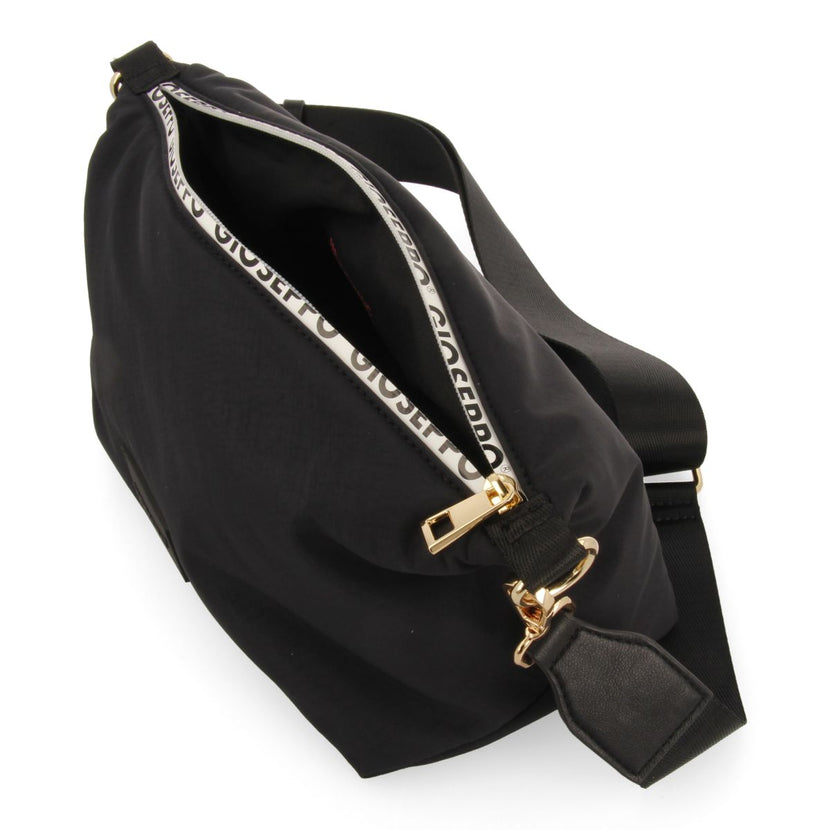 BOLSO BANDOLERA NEGRO CON ASA EN CONTRASTE ALSEA