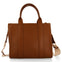 MINI BOLSO BANDOLERA COLOR CUERO CON DETALLE EN BEIGE MALONE