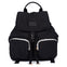 MOCHILA NEGRA DE NYLON CON CONTRASTES DE COLOR BONSALL