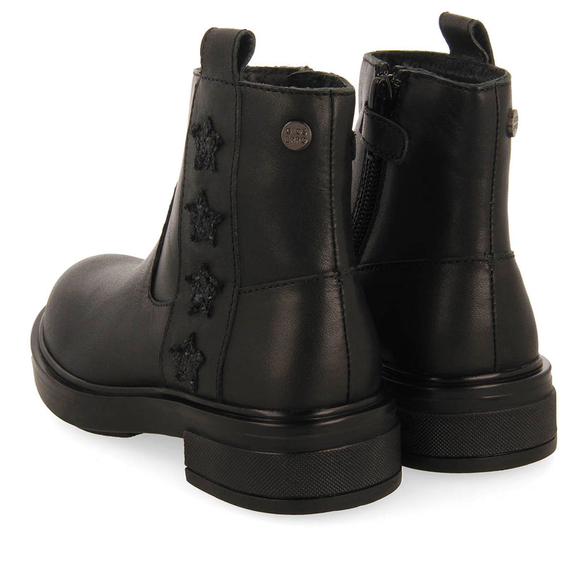 BOTINES PIEL ESTRELLAS KISBER
