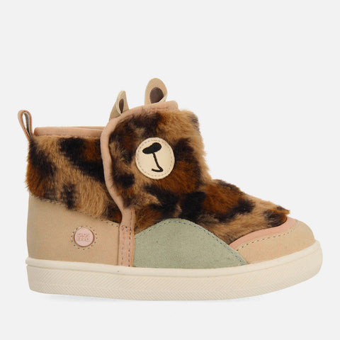 BOTINES PELO ESTAMPADO DE LEOPARDO HATVAN