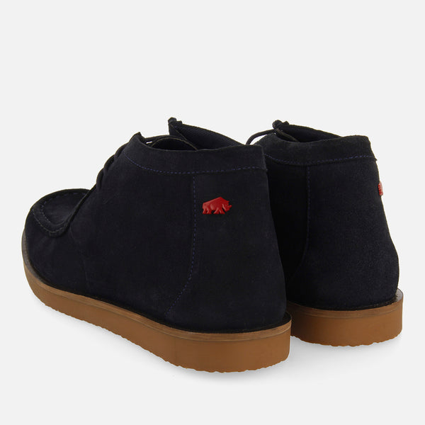 BOYLSTON WALLABEE STYLE LEATHER BOOTS