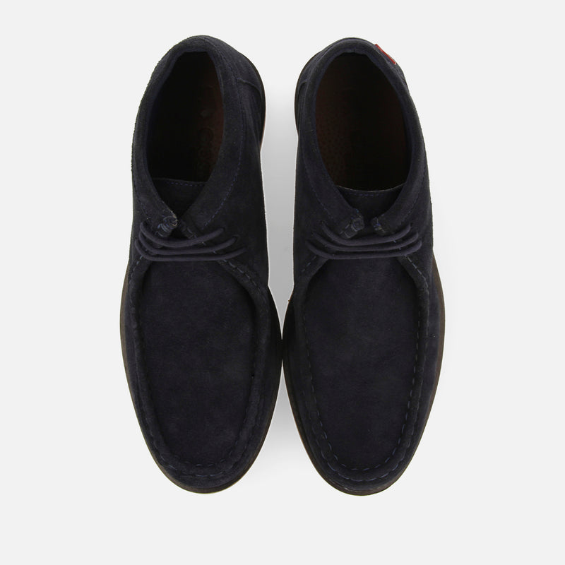 BOYLSTON WALLABEE STYLE LEATHER BOOTS