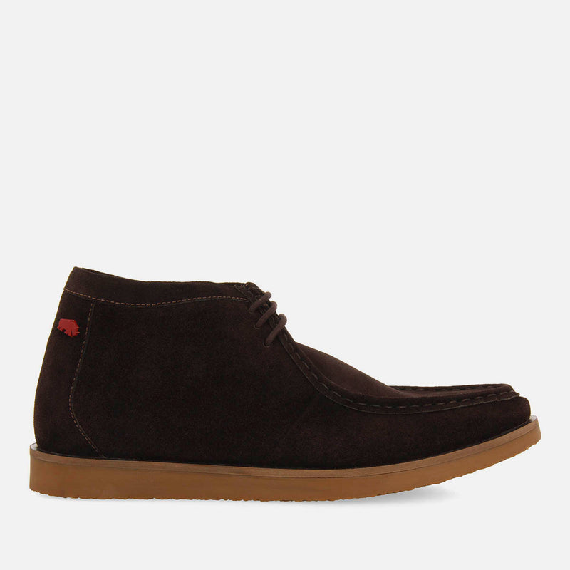 BOYLSTON WALLABEE STYLE LEATHER BOOTS