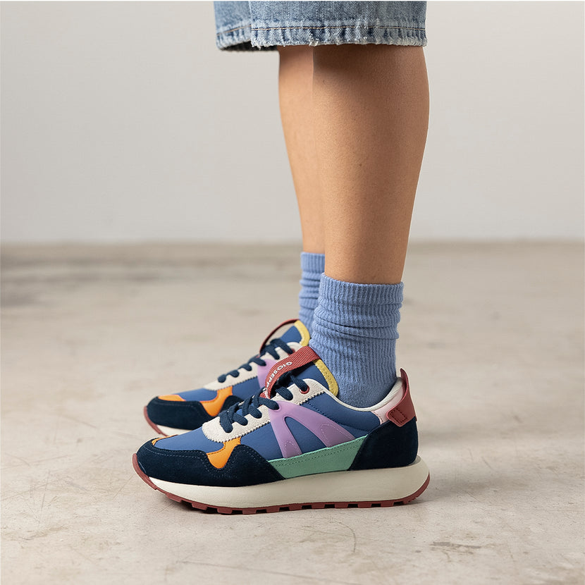 SNEAKERS MULTICOLOR PIEL VESTAL