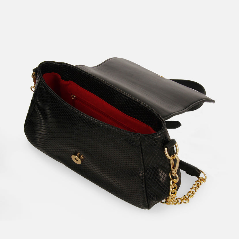 LEATHER CROSSBODY BAG VAJA