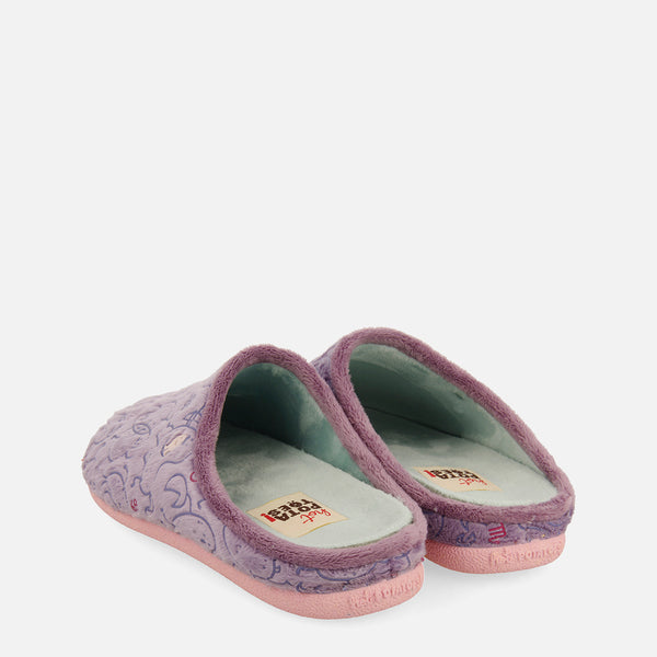 ZAPATILLAS DE CASA PELO ESTAMPADO HORÓSCOPO THROOP