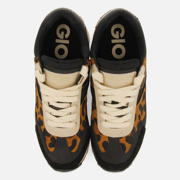 SNEAKERS CUÑA INTERNA ESTAMPADO LEOPARDO PAVILION