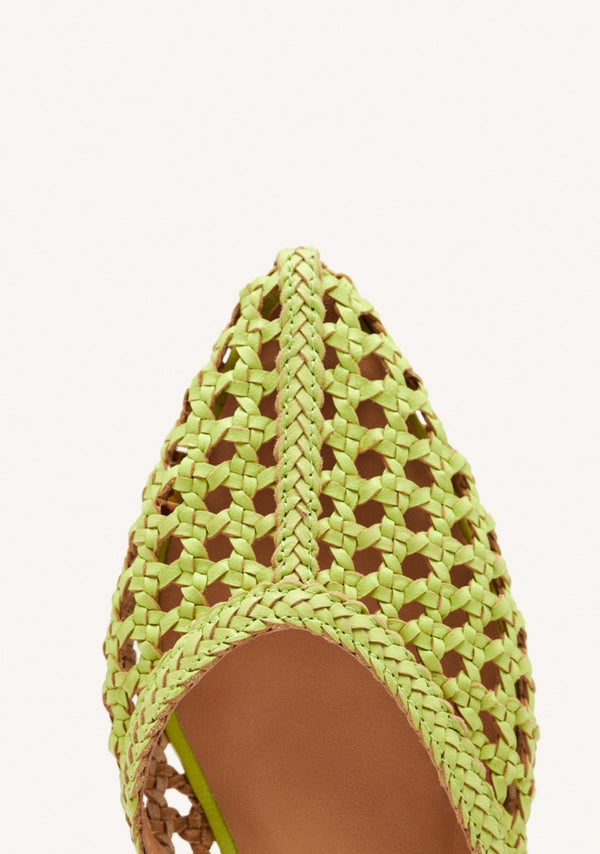 BABUCHAS PIEL TRENZADA ANTRIM