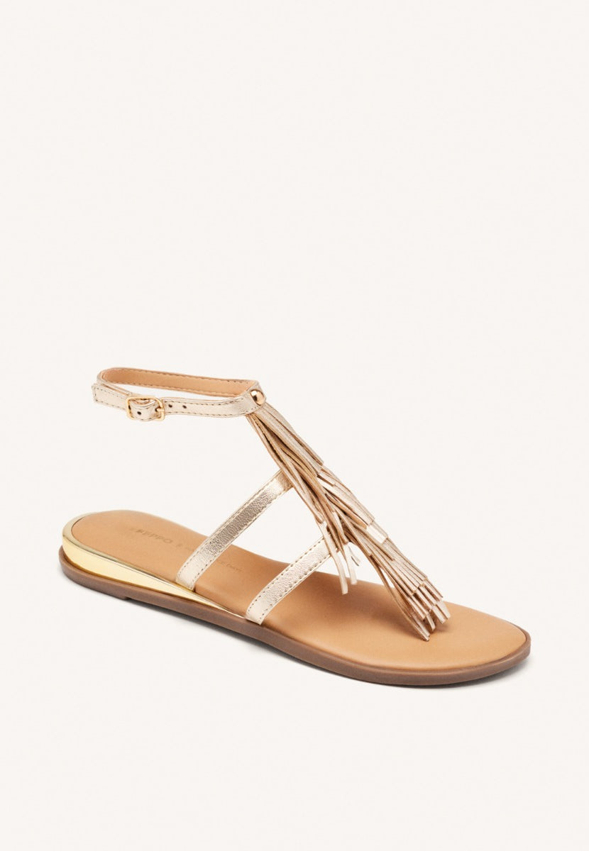 SANDALIAS GRIEGAS PIEL FLECOS SUNAPEE