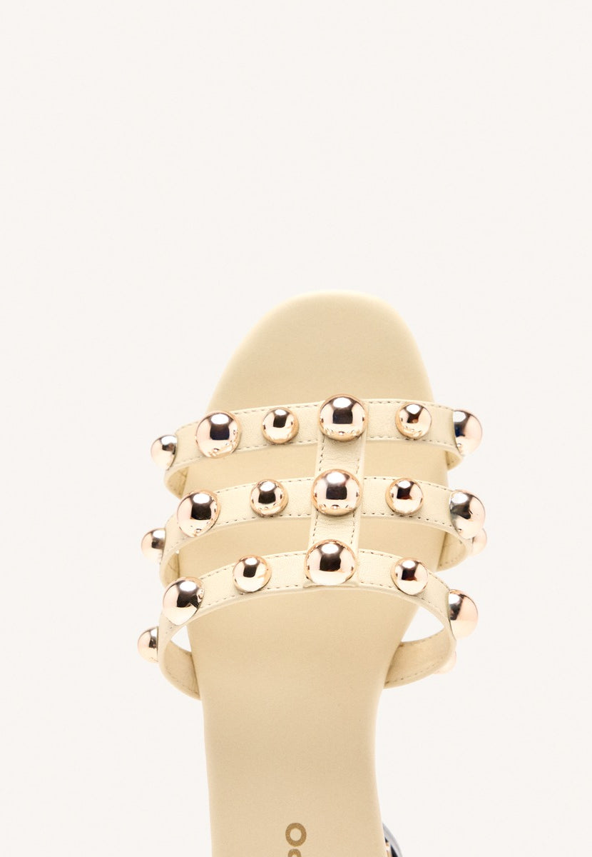 SANDALIAS TACHAS PIEL DEKORRA