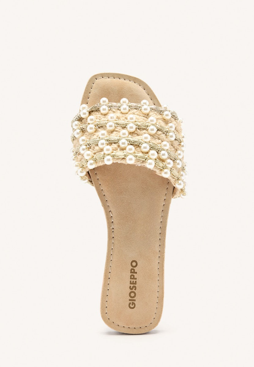 SANDALIAS PERLAS PIEL LANGDON